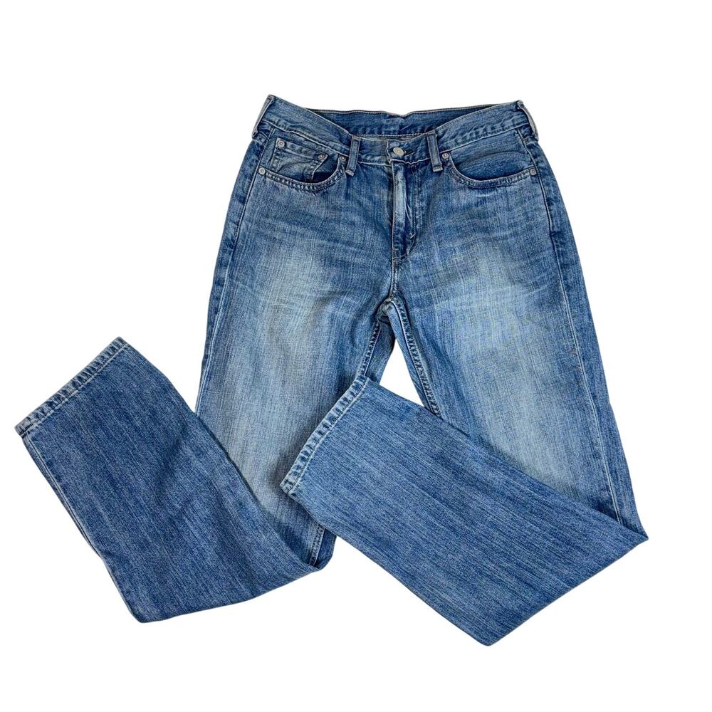 LEVI MEN'S STRAUSS & CO 514 JEANS W 30 L 32